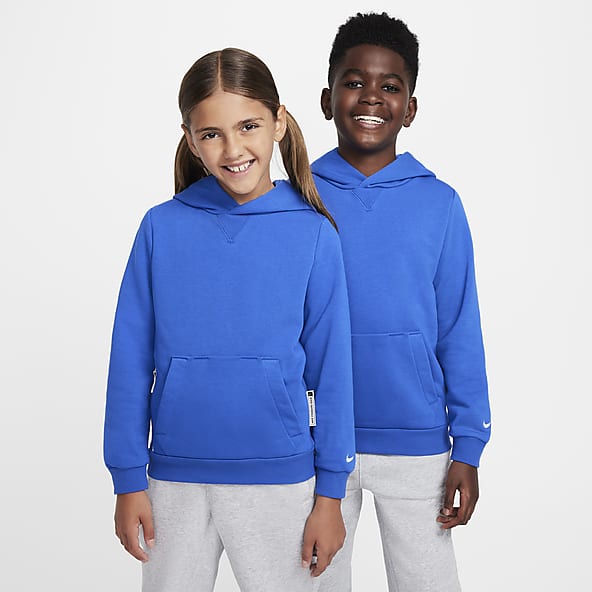 Nike hoodie blue clearance
